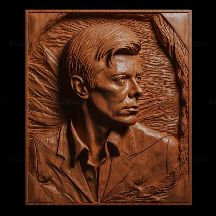 Famous (David Bowie 3, 3DFMS_8186) 3D models for cnc